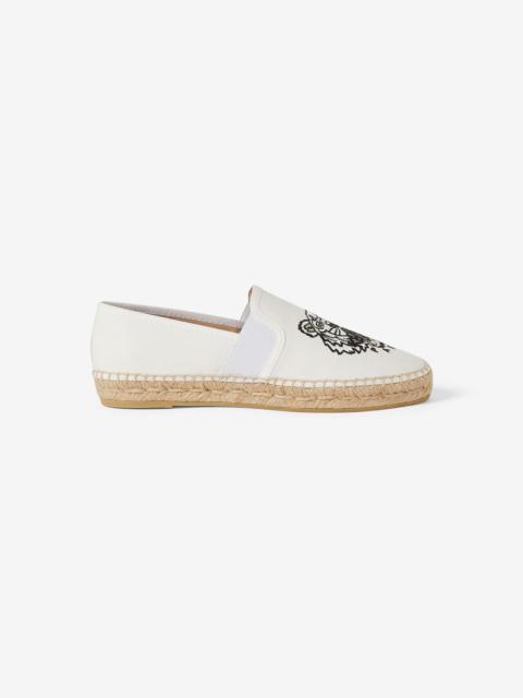 KENZO Tiger elasticated canvas espadrilles