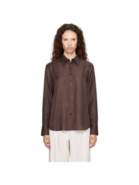 Studio Nicholson Brown Torin Shirt