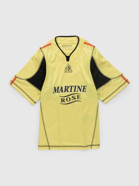 Martine Rose Martine Rose – Shrunken Football Top Yellow