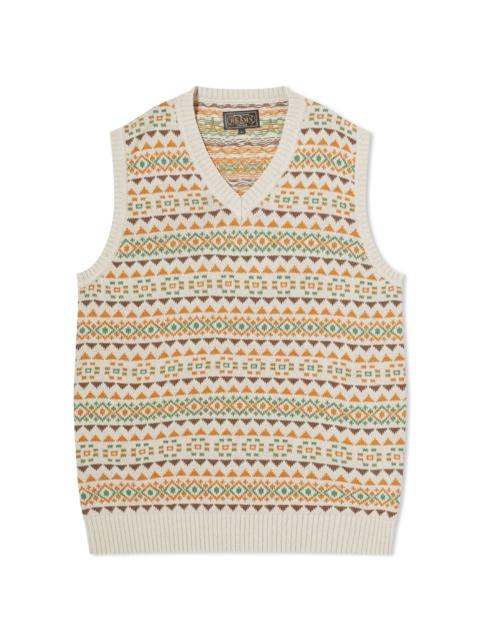 Beams Plus Fair Isle Knit Vest