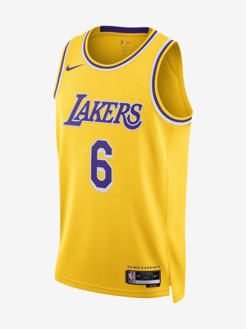 Nike Los Angeles Lakers Icon Edition 2022/23 Nike Men's Dri-FIT NBA Swingman Jersey