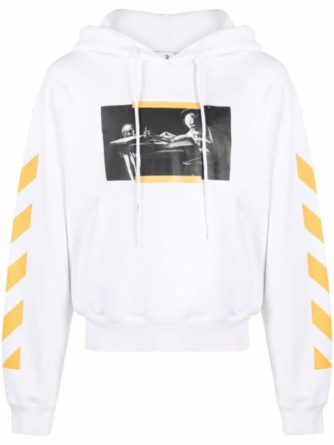 Off-White OFF-WHITE Caravaggio Over Hoodie White