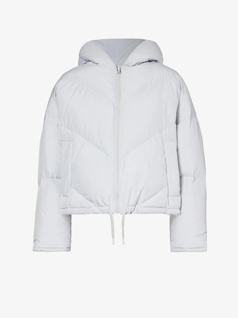 Yves Salomon Quilted relaxed-fit shell-down jacket
