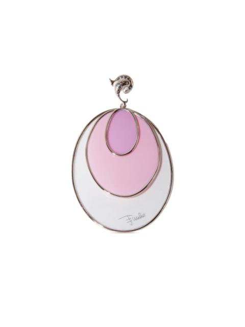 PUCCI Rombi hoop earring