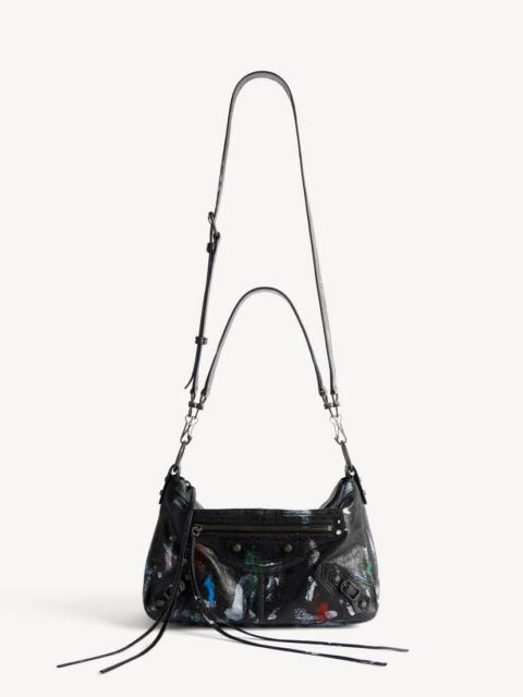 BALENCIAGA Men's Le City Moto Small in Black/multicolor
