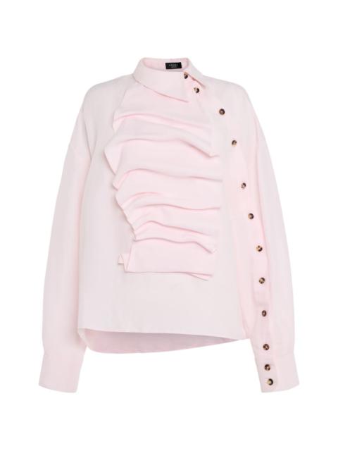 A.W.A.K.E. MODE button-embellishment blouse