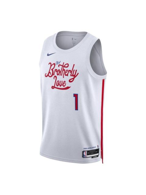 Nike Nike Dri-FIT NBA Philadelphia 76ers James Harden City Edition 2022/23 Swingman Jersey DO9606-107