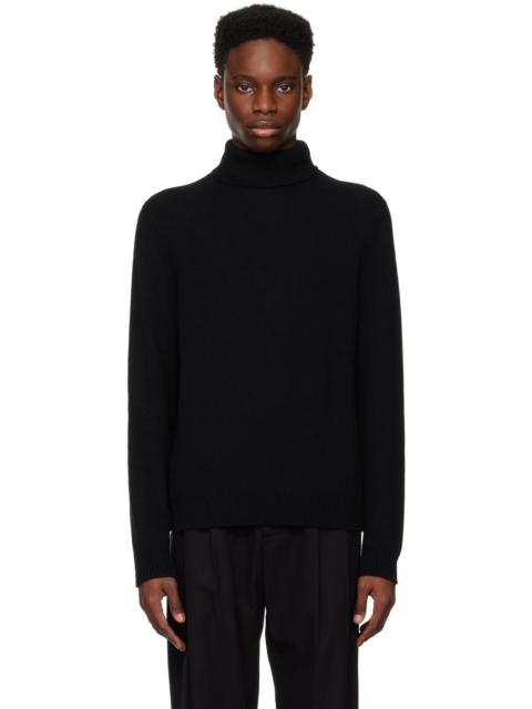 Ralph Lauren Black Ribbed Turtleneck