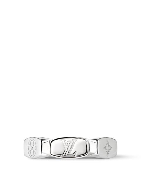 Louis Vuitton LV Monogram Lovers Ring