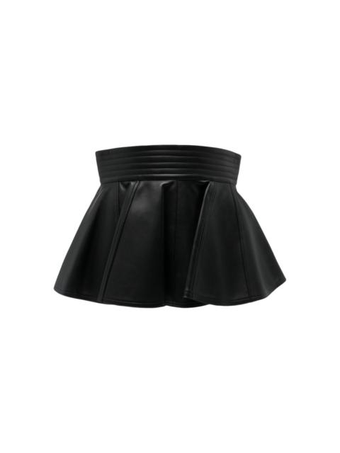 Alaïa wide-style leather belt