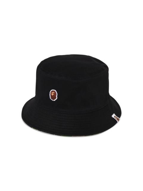 A BATHING APE® BAPE One Point Reversible Hat 'Black'