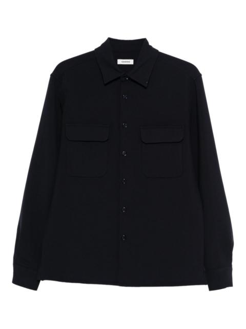 Sandro chest-pocket shirt