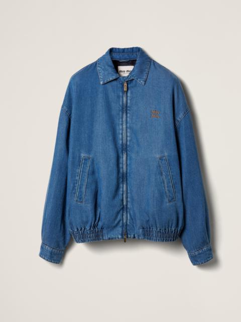 Miu Miu Denim down jacket