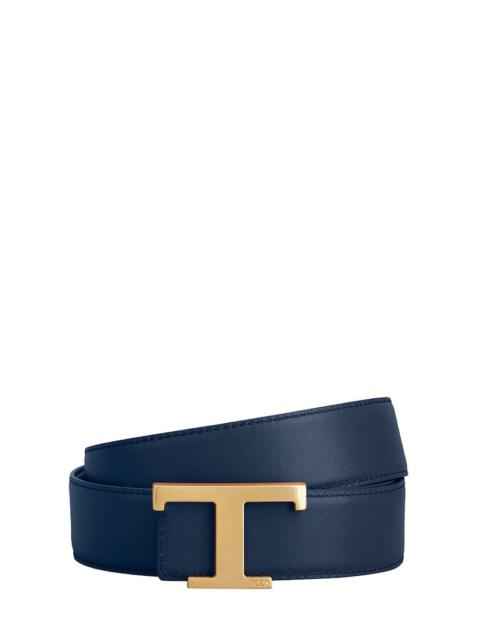 Tod's 3.5cm Reversible logo leather belt