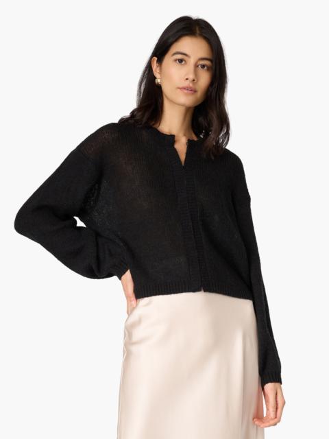 CAMI NYC SYBIL CARDIGAN BLACK