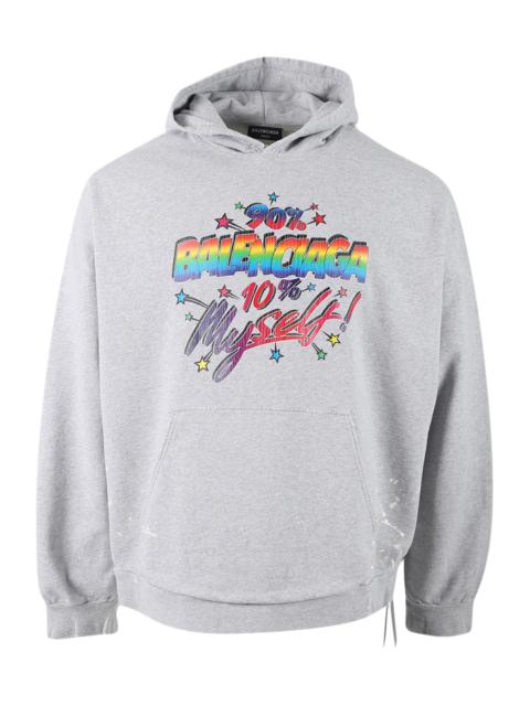 BALENCIAGA graphic wide-fit hoodie