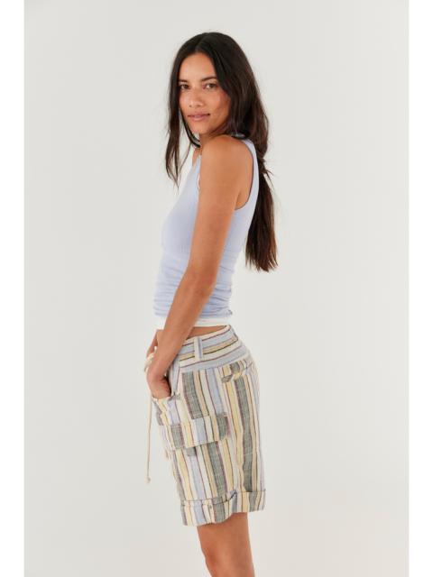 FREE PEOPLE Frankie Striped Shorts