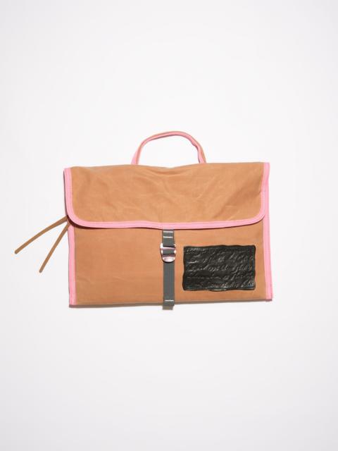 Acne Studios Sleeve bag - Pink/Fluo Pink