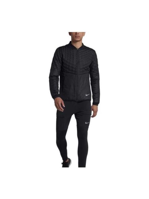 Nike Nike Aeroloft Three-dimensional Honeycomb Down Jacket 'Black' 928506-010