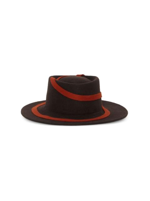 DESTREE Alvar ribbon-band fedora