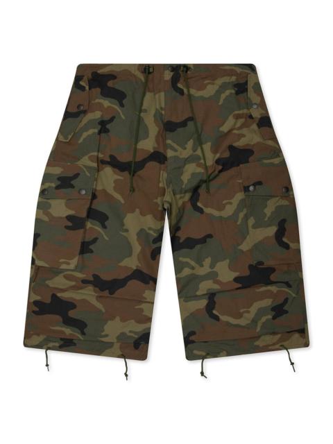 NEEDLES COTTON RIPSTOP FIELD SHORT - WOODLAND