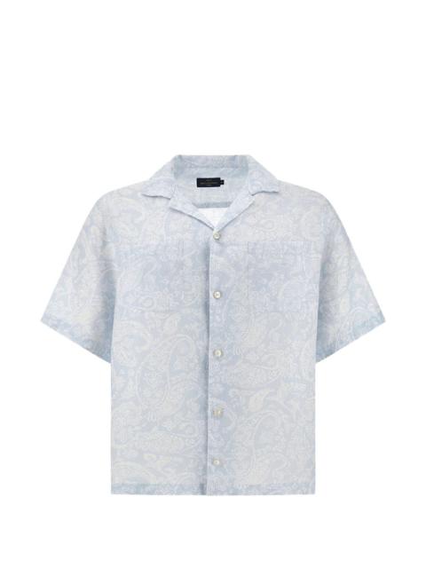 Paul & Shark paisley shirt