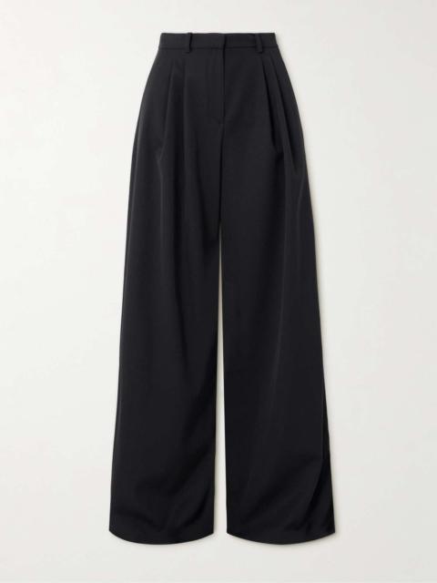 MAGDA BUTRYM WIDE-LEG TAILORED WOOL PANTS | netdressed