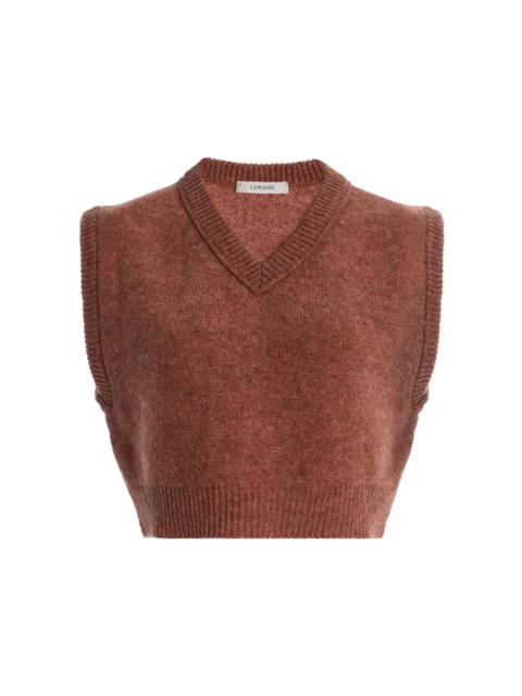 Lemaire V-Neck Wool Sweater Vest