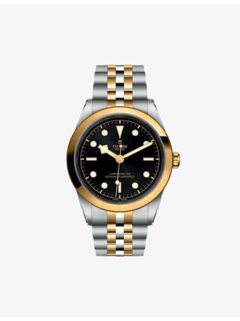 TUDOR M796830001 Black Bay 41 yellow-gold and steel automatic watch