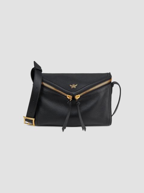 MCM Women's Diamant 3D Small Leather Shoulder Bag - Black