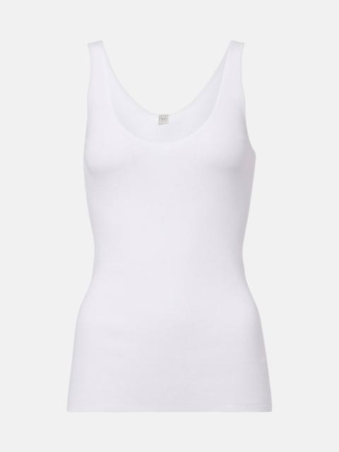 Totême Cotton jersey tank top
