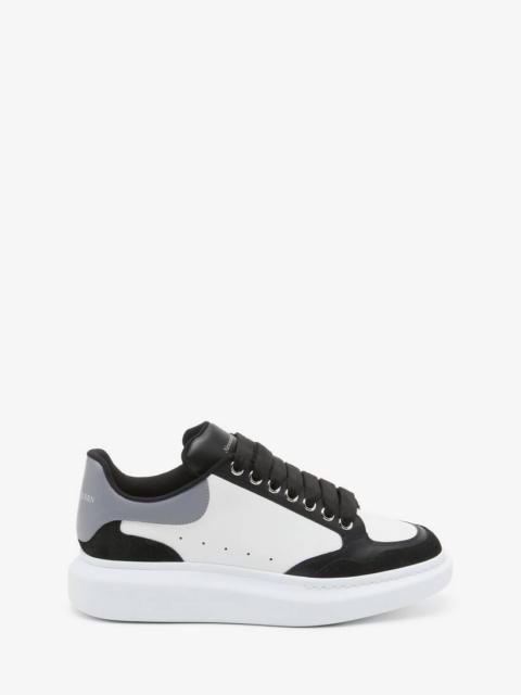 Alexander McQueen Men's Oversized Sneaker in Black/white/grey