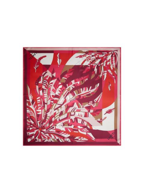 LANCEL Arabesque silk scarf