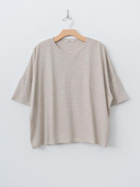 ICHI Antiquités Linen Short Sleeve Pullover - Natural