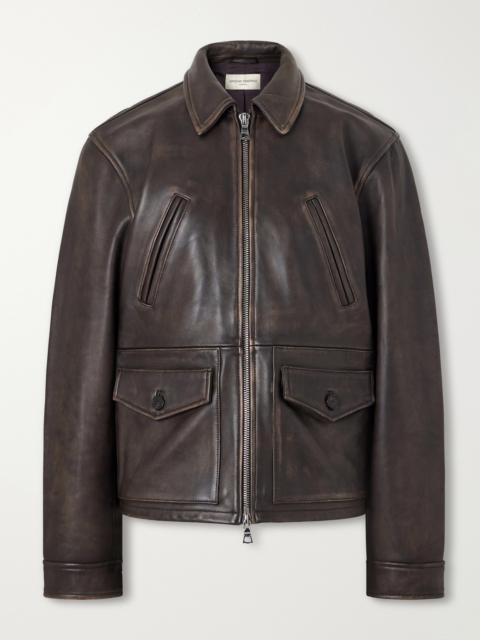 OFFICINE GÉNÉRALE Mori Leather Jacket