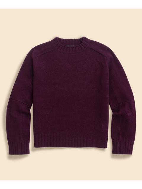 Brooks Brothers Brooks Brothers x NEEDLES Lambswool Mock Neck Sweater