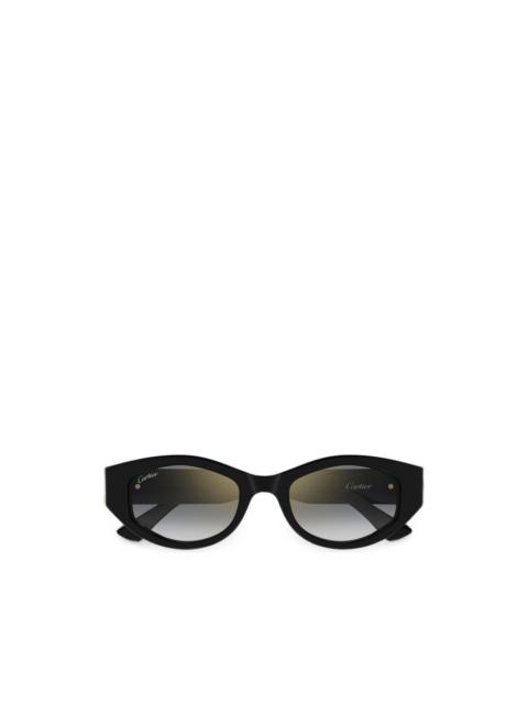 Cartier logo-detail sunglasses