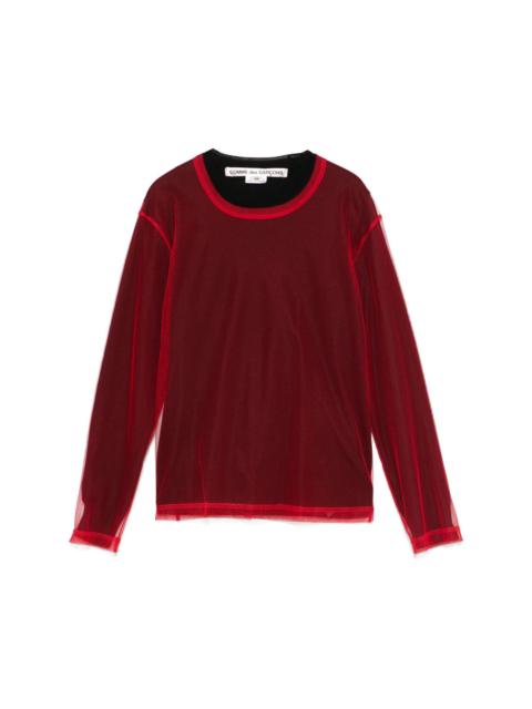 Comme Des Garçons mesh top