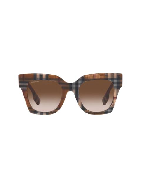 Burberry Kitty check-pattern sunglasses