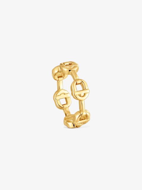 TOUS 18K gold vermeil logo Ring TOUS MANIFESTO