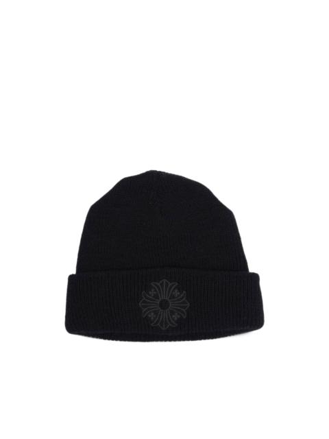 Chrome Hearts embroidered beanie hat
