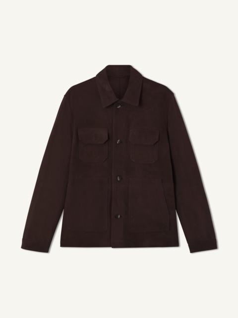 FRESCOBOL CARIOCA RAVI SUEDE OVERSHIRT