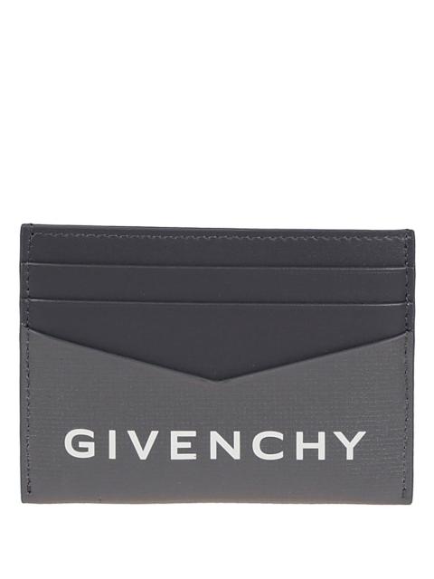 Givenchy Logo leather card holder