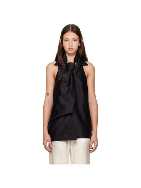 GIA STUDIOS Black Annie H Vest