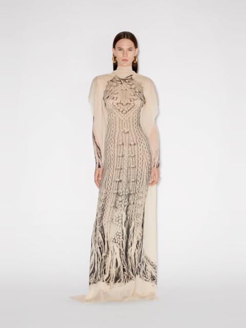 THE KNIT ARAN DRESS