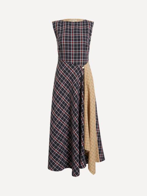 Barbour Dalbury Tartan Midi Dress