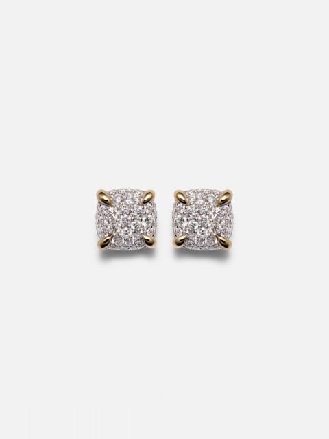 DAVID YURMAN Châtelaine® 18kt gold earrings with diamonds