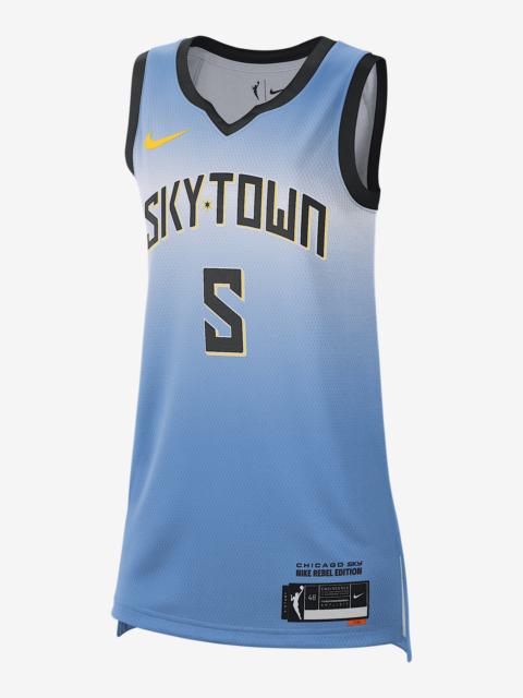 Nike Angel Reese Chicago Sky 2024 Rebel Edition Nike Dri-FIT WNBA Victory Jersey
