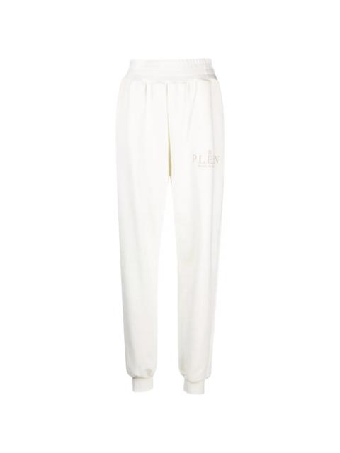 Iconic Plein high-waisted trackpants