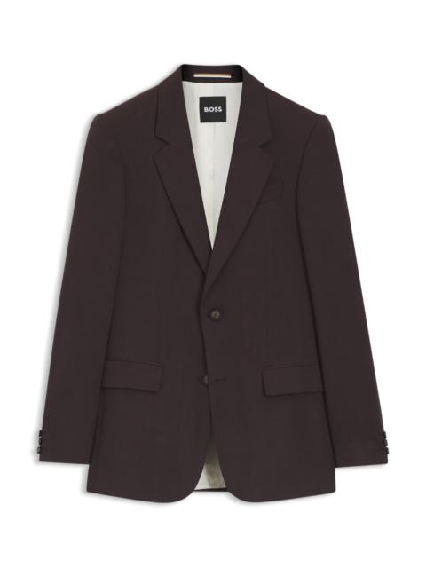 BOSS RELAXED-FIT JACKET IN TWILL